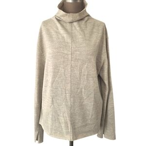 Rag & Bone Yan Wool Relaxed Fit Top in Oatmeal Size Medium NWOT